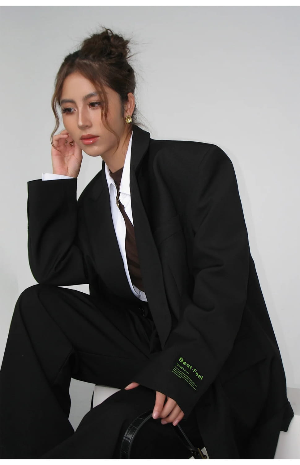 Women’s Loose Retro Small Suit