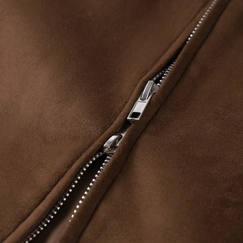 Women’s Short Suede Jacket