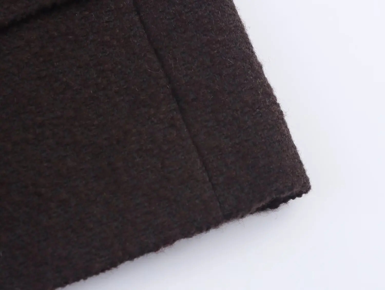 Women O-Neck Pilots Jacket with Metal Buttons