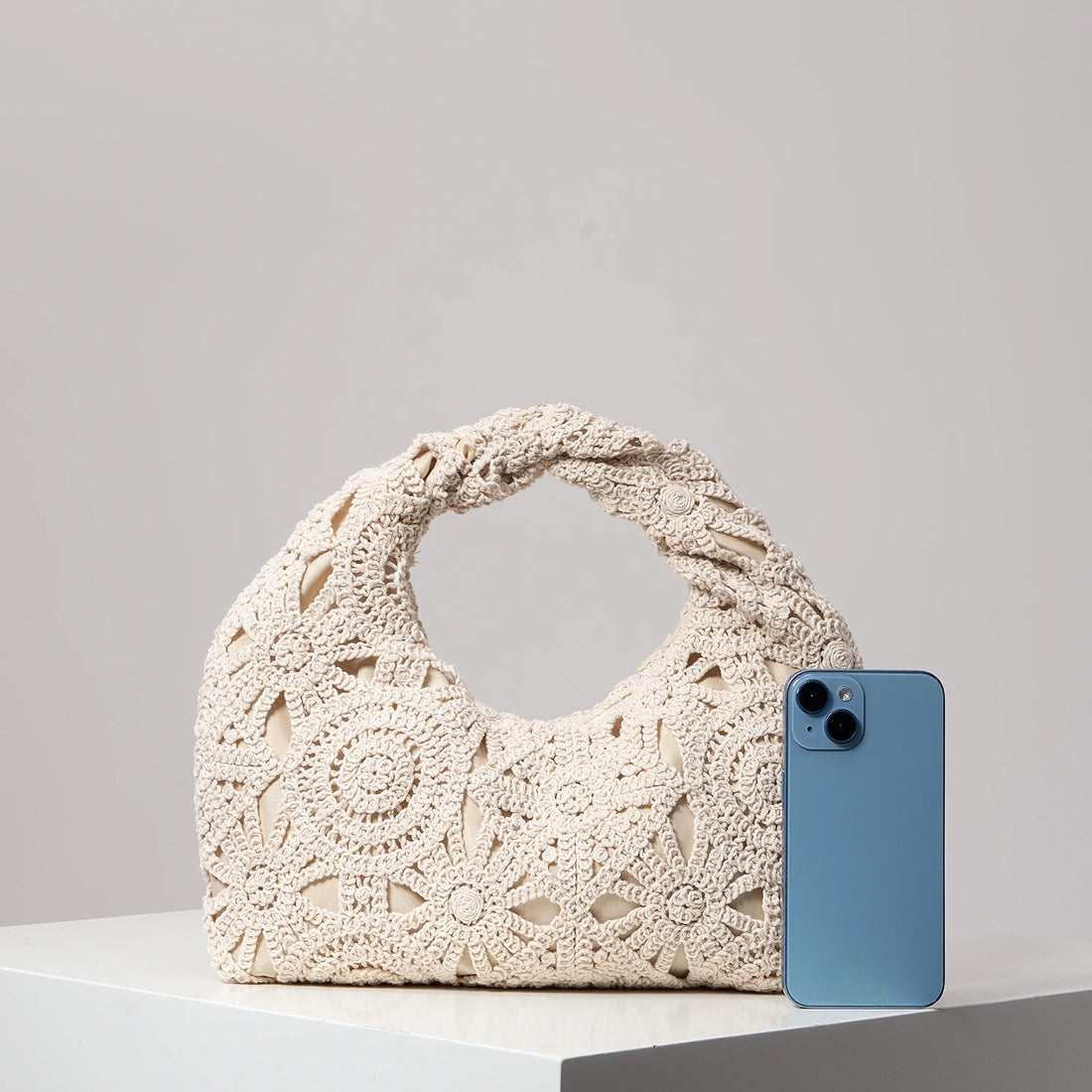 Pattern Hollow Woven Handbag, Boemia Beach Bags for Women
