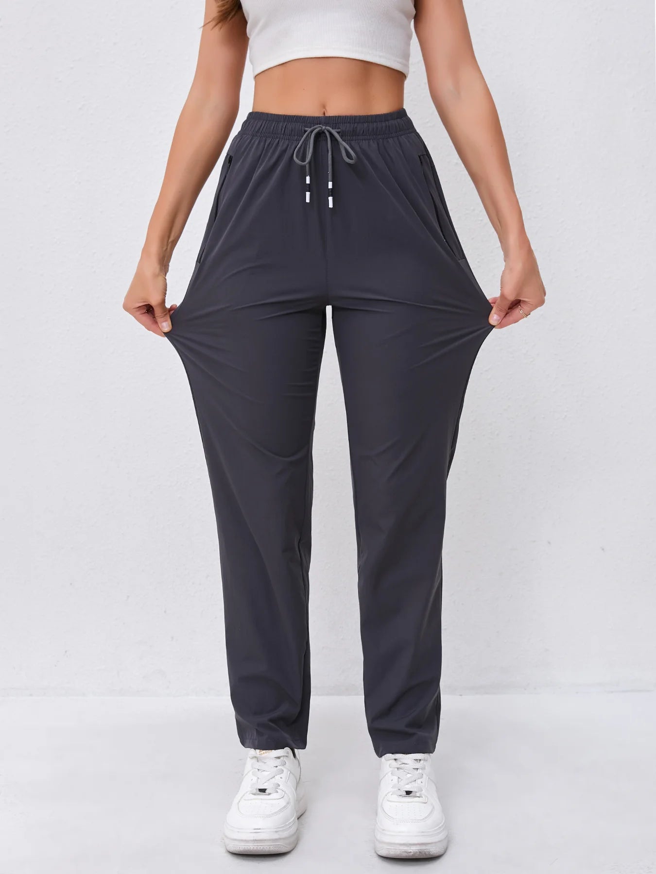 Women’s High-Waist Slimming Drawstring Joggers