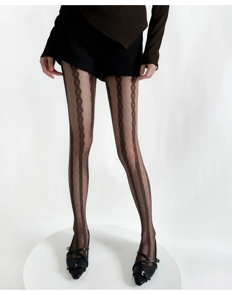 Tights for Women Lace Mesh Fishnet Retro Pantyhose