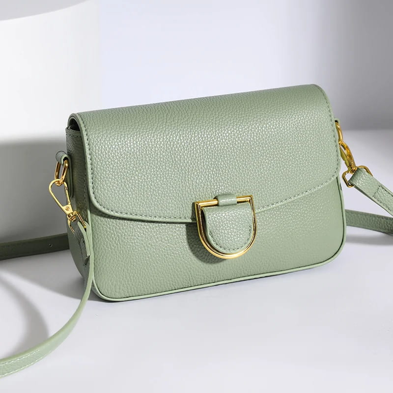 Women Real Cow Leather Handbag Crossbody Bag