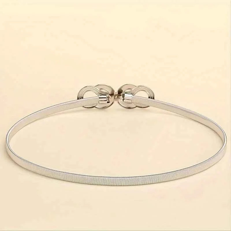 Metal Elastic Belt Women's
