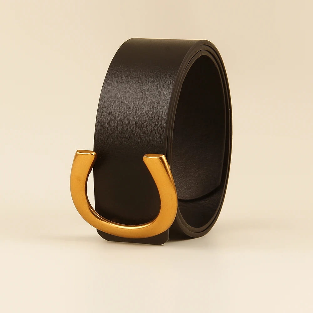 Geometric Horseshoebuckle Belt