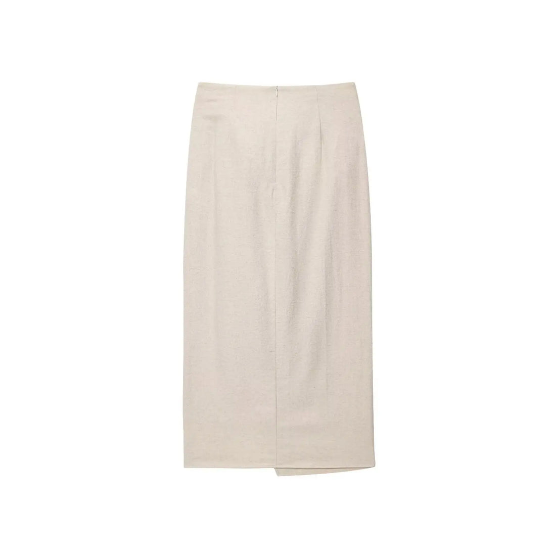 Elegant Women Fashion Buckle Design Knotted Slim Wrapped Skirt