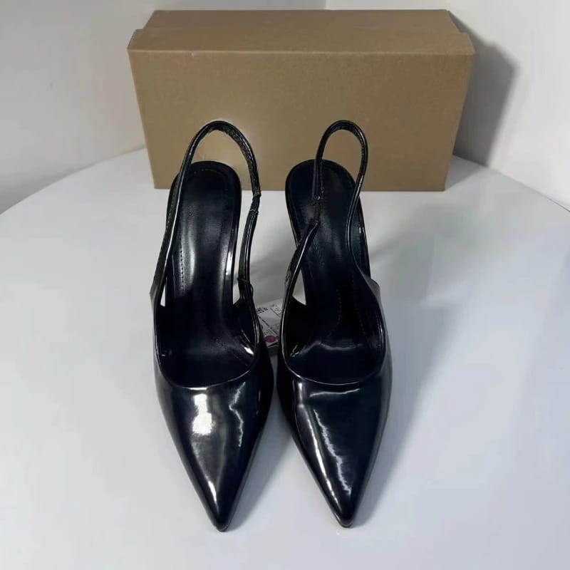 High Heel Shoes for Ladies Vintage Black