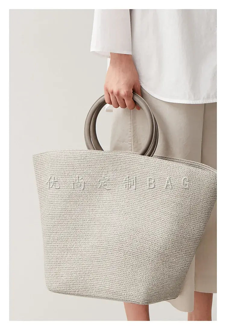 Summer Beach Vacation Bucket Type Bag