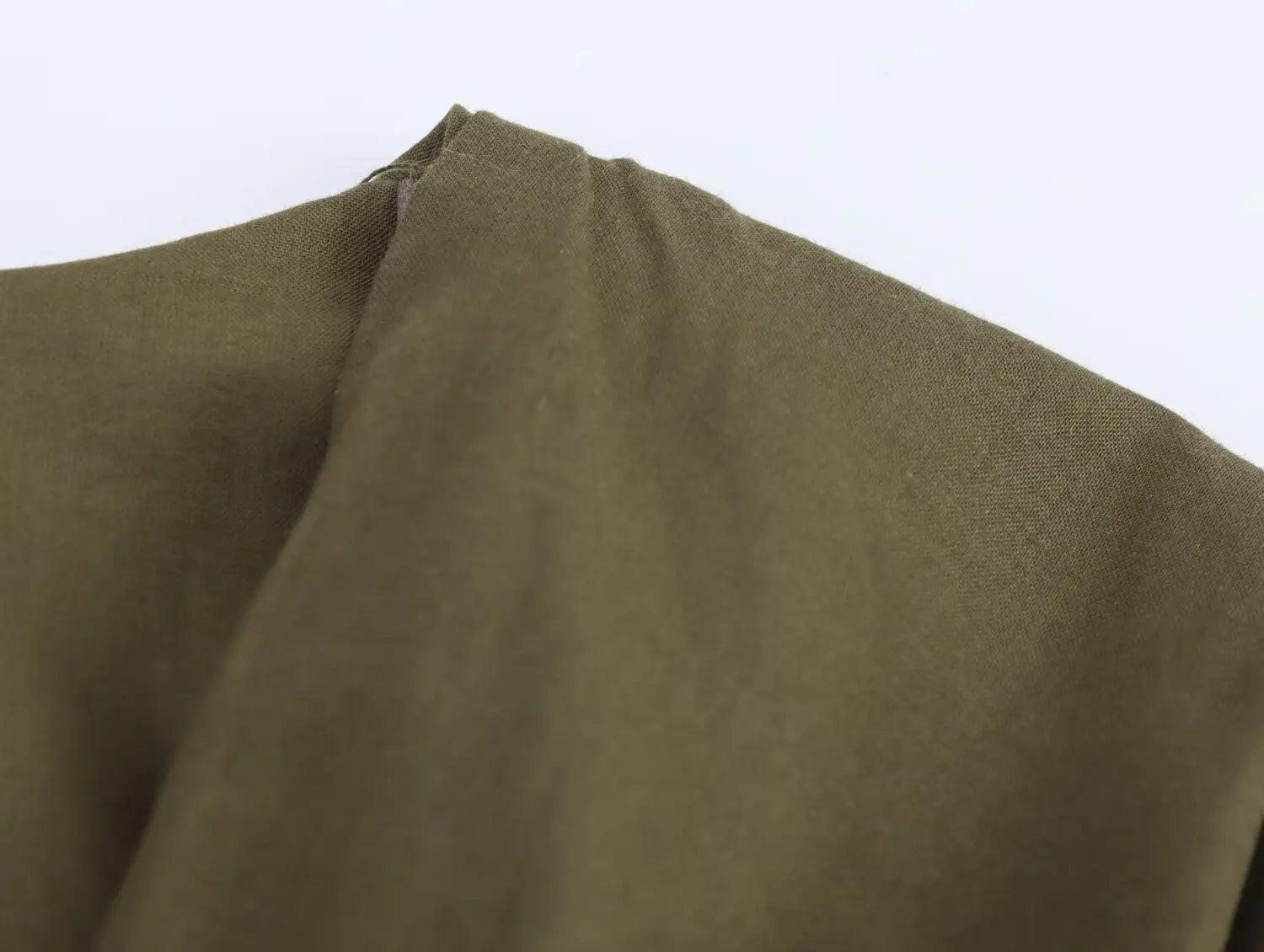 Women’s Casual Drop Shoulder Short Sleeve V-neck Midi Dress