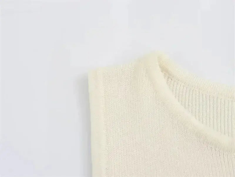 Knit Ribbed Cardigan Maxi Dress