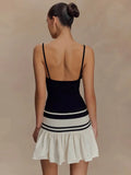 Summer Patchwork Mini Dress Women - Norellé
