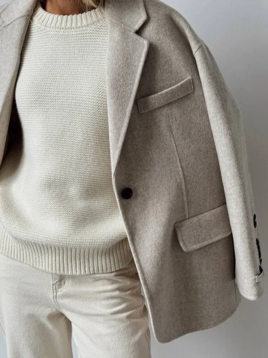 Knitted Round Neck Sweater