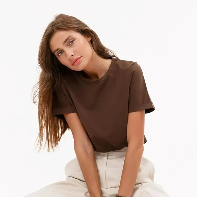 Women Versatile Leisure Daily Tops