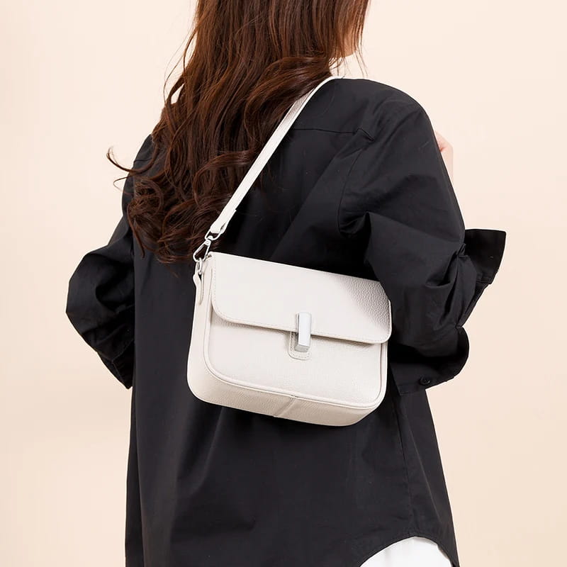 Genuine Leather Women Crossbody Bag