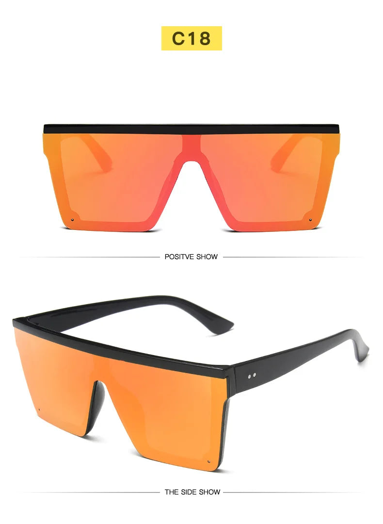 Oversized Square Sunglasses Women