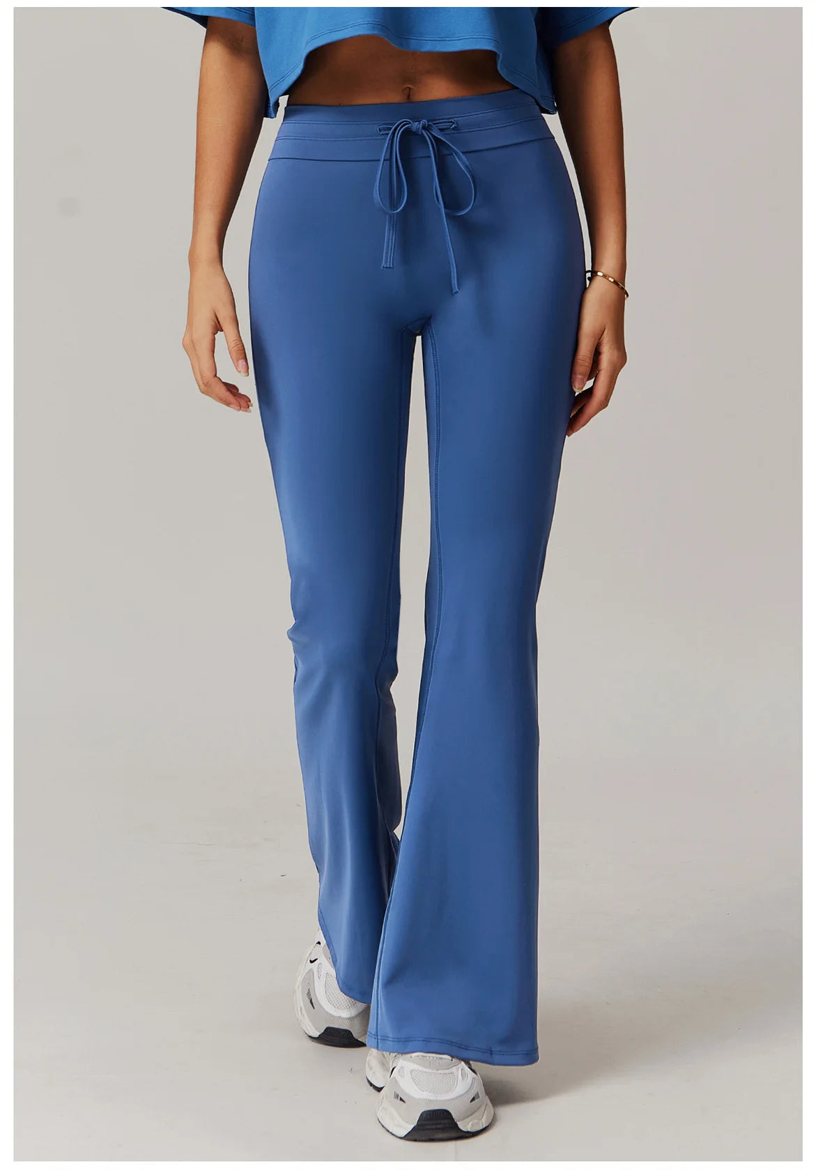 Yoga High Waist Bell-bottoms Breathable Leggings