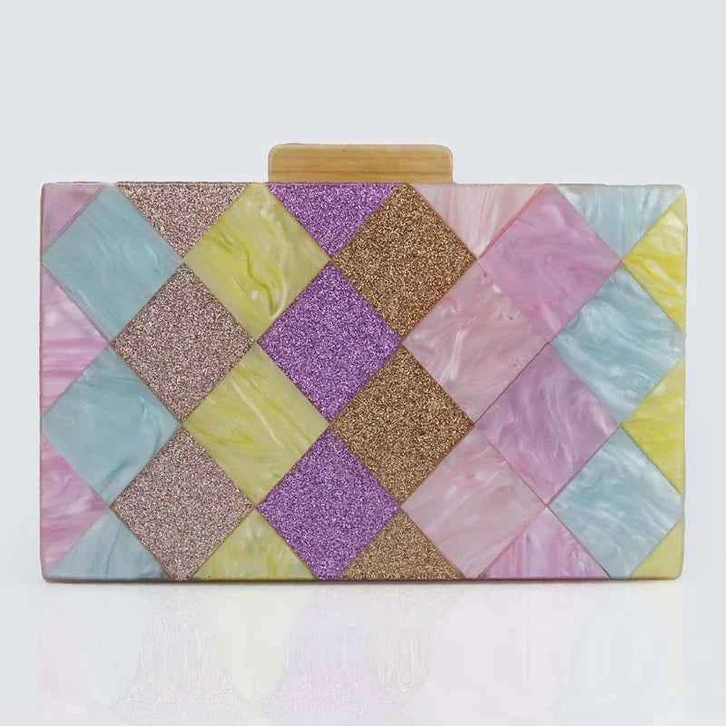 Clutch Shoulder Banquet Acrylic Evening Bag