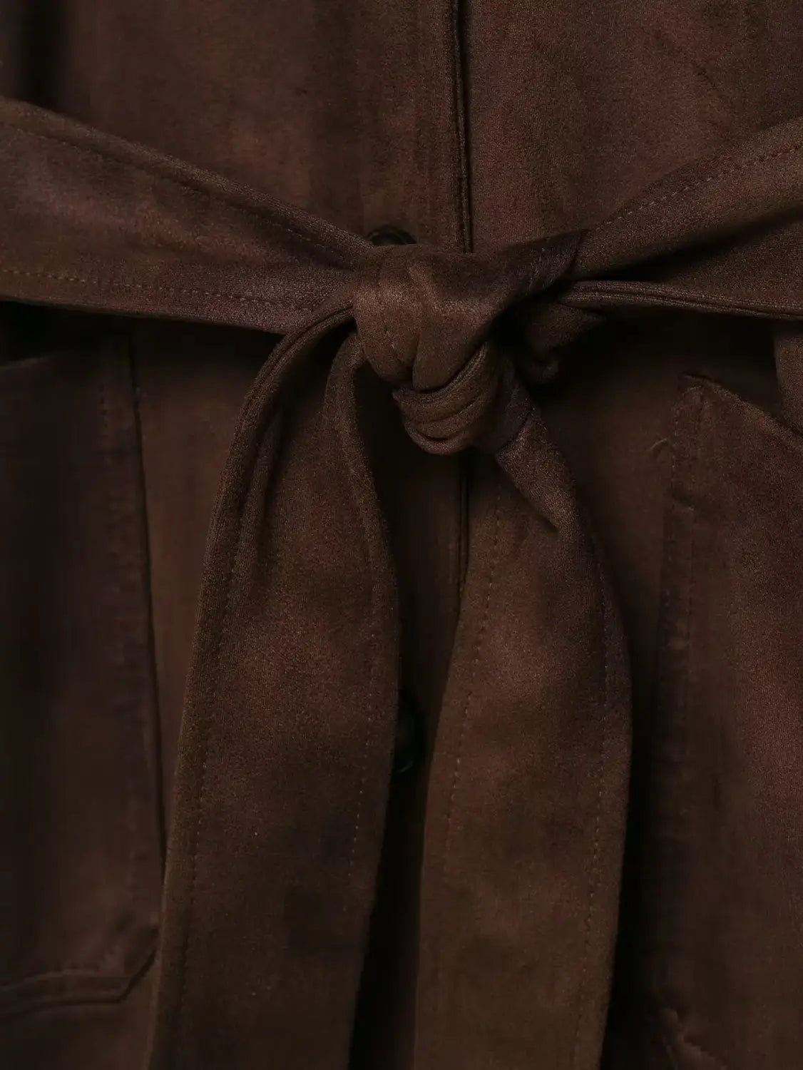 High Street Brown Suede Jacket For Women