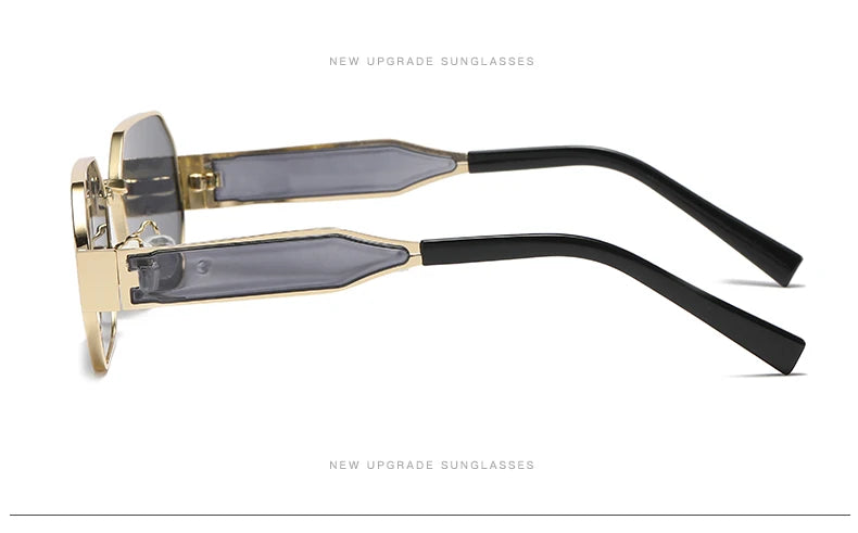 Fashion Square Vintage Sunglasses Women