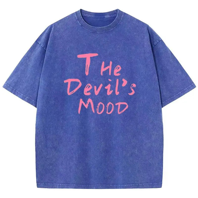 Fashion Womans Cotton Washed T-shirts