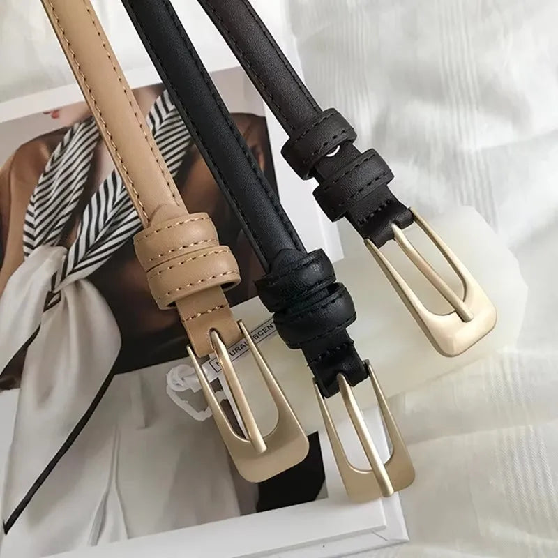 Women’s Belt Minimalist Trendy Thin