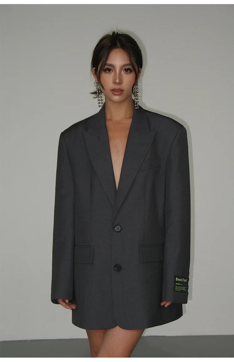 Women’s Loose Retro Small Suit