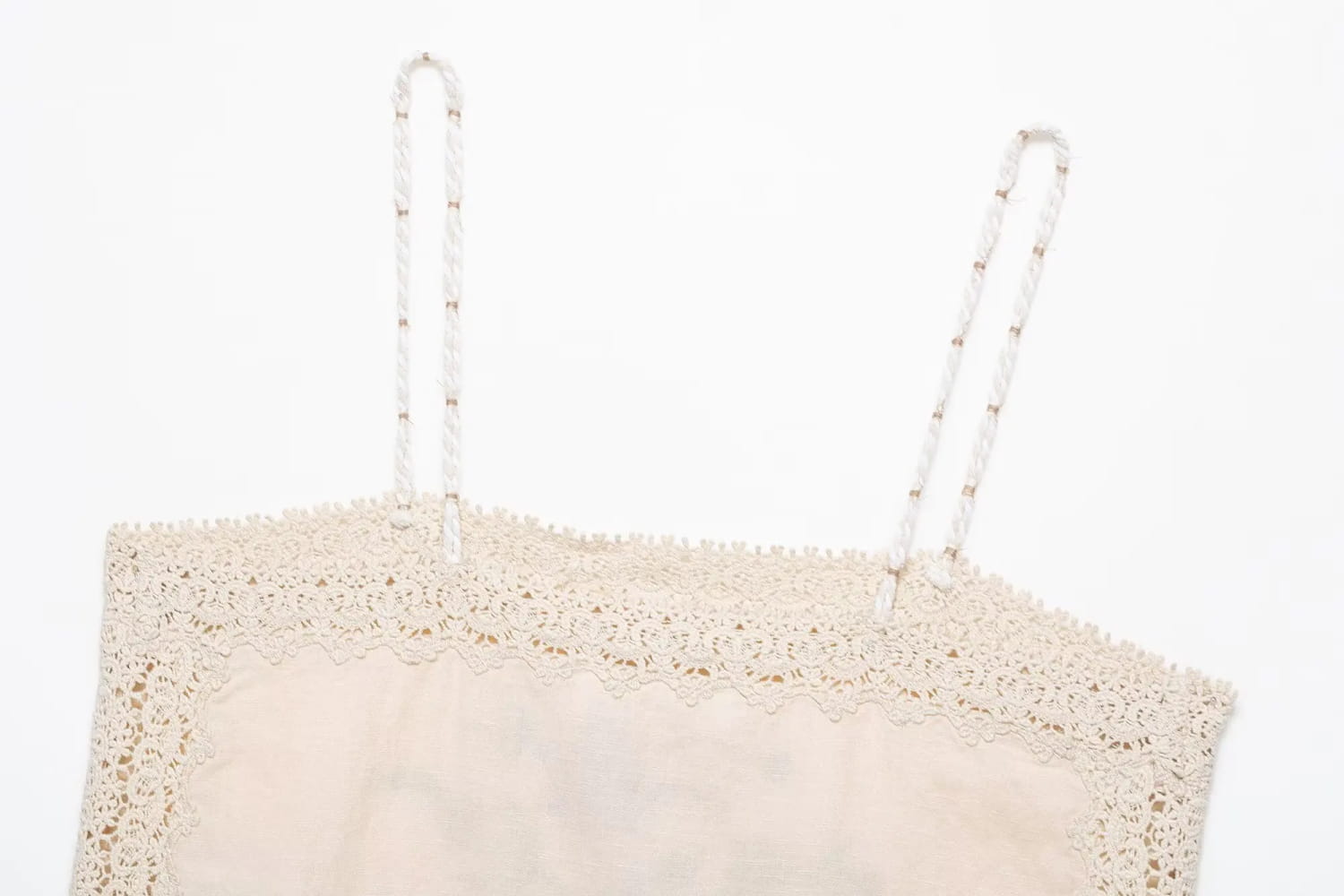 Women’s Casual Retro Flower Embroidered Lace Camisole Top with Versatile Mid-waist Shorts