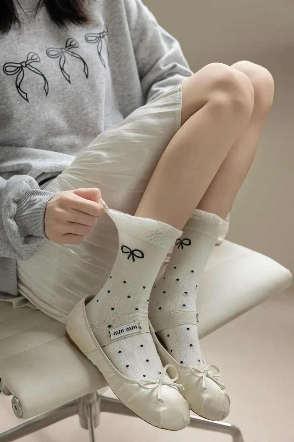 Sweet Ballet Style Ultrathin Breathable Socks for Women