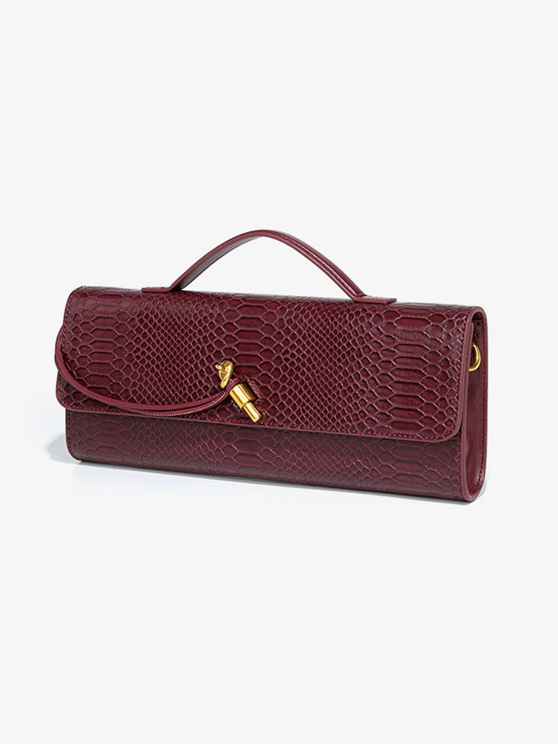 Burgundy Bag Cherry Red Envelope Bag