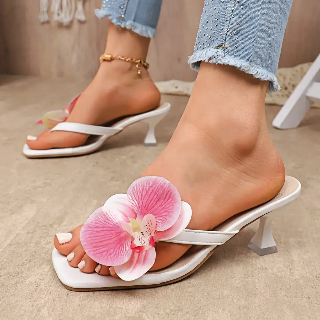 Women Elegant High Heels Sandals