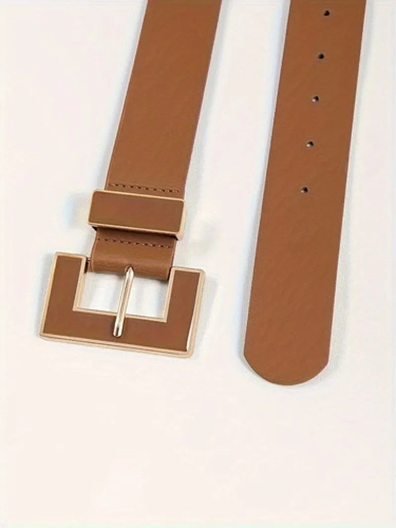 Solid Color Pu Belt