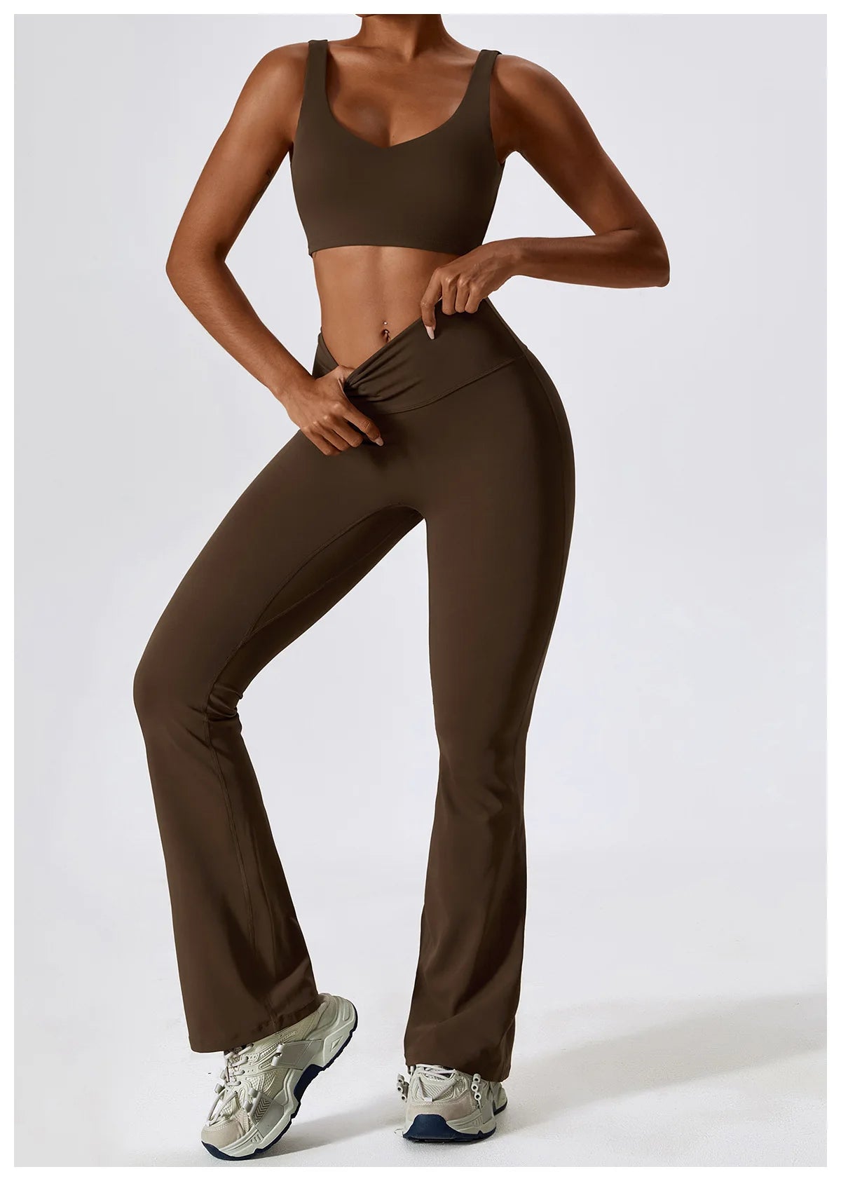 Gym Yoga Suit 2PCS Tight Fitting Sports Set