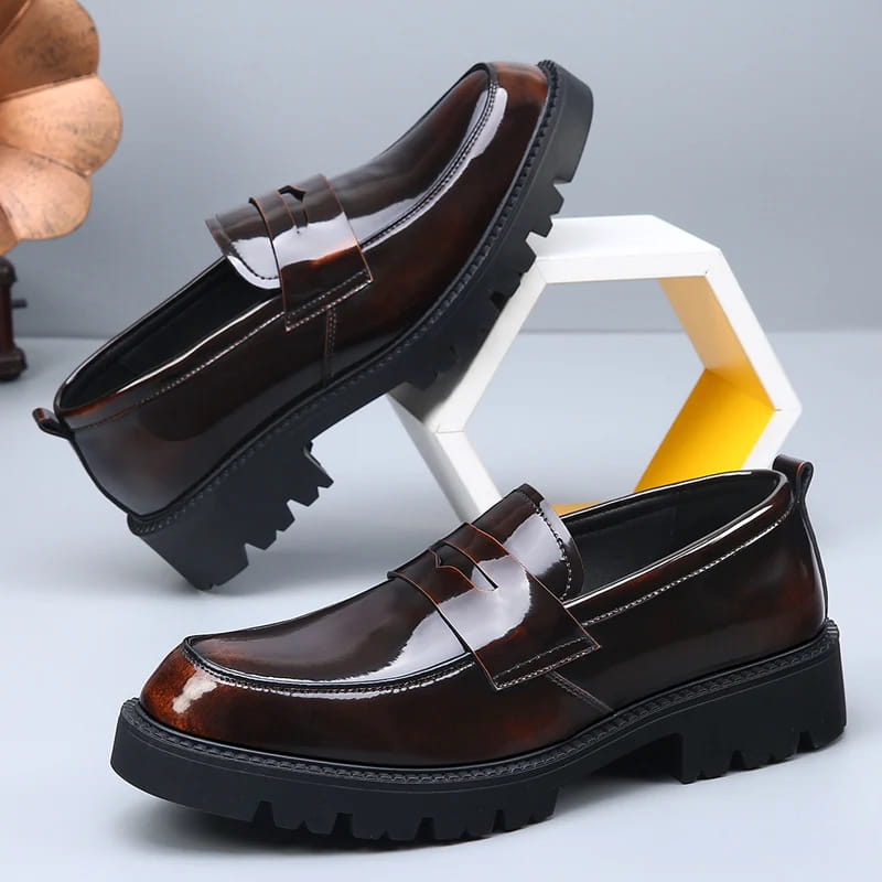 Soft Leather Breathable Loafers
