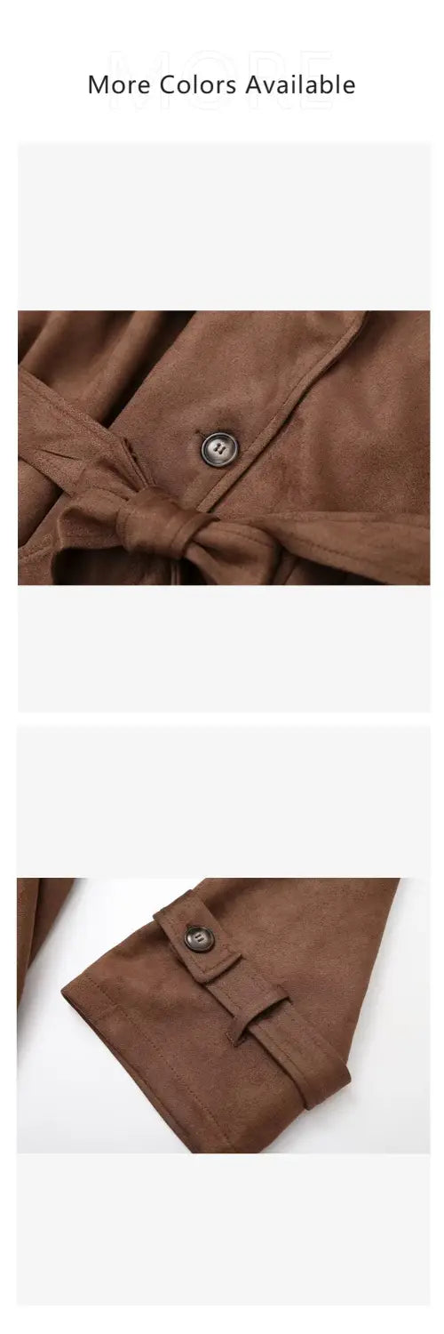 Women’s Retro Long Sleeve Windbreaker Coat