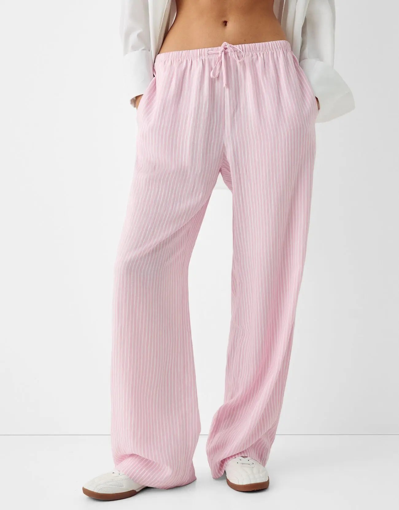 Chic Striped Loose Pants Women’s