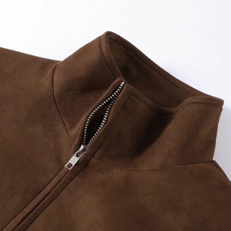 Women’s Short Suede Jacket