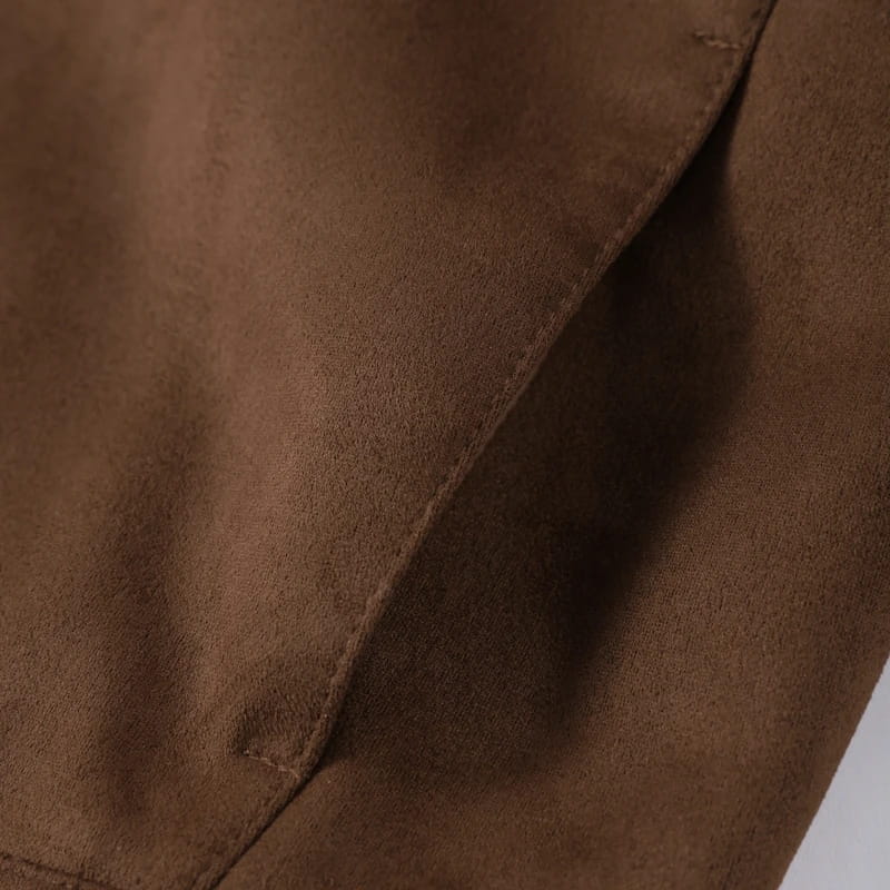 Women’s Short Suede Jacket