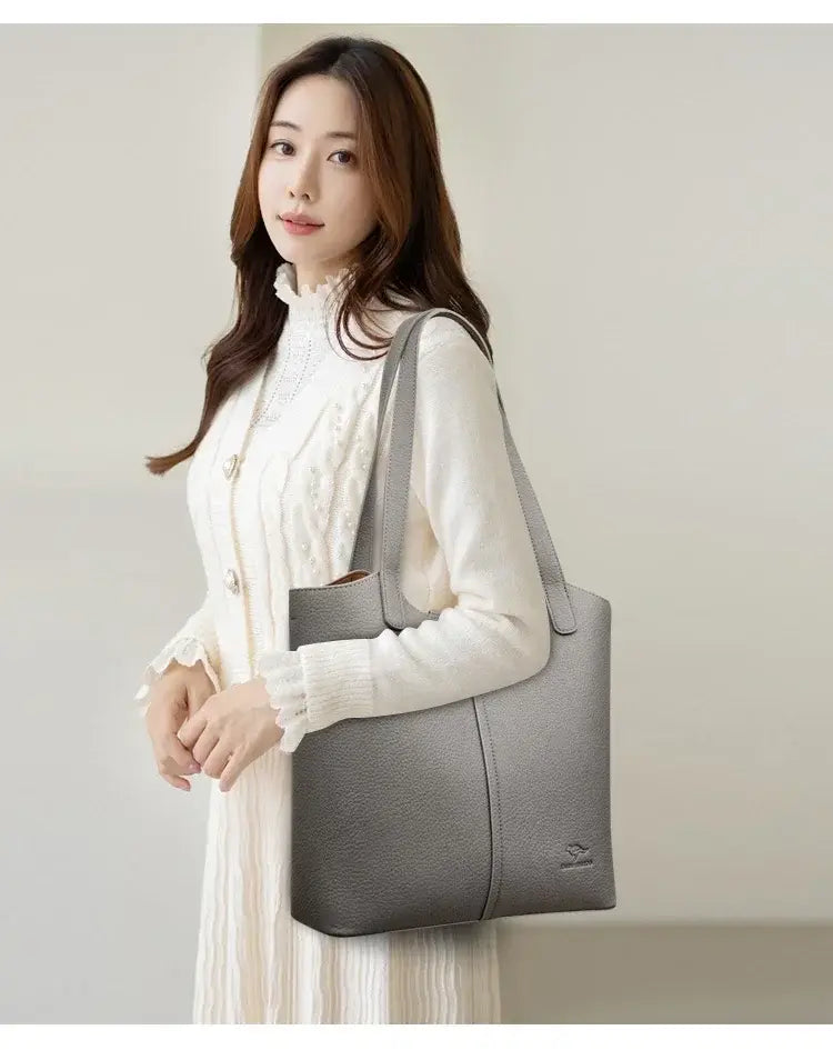 Soft Pu Leather Shoulder Carrying Hobo Bag for Women