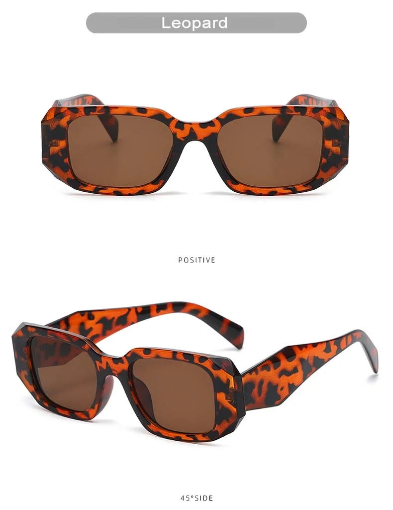 Square Vintage Sunglasses Woman