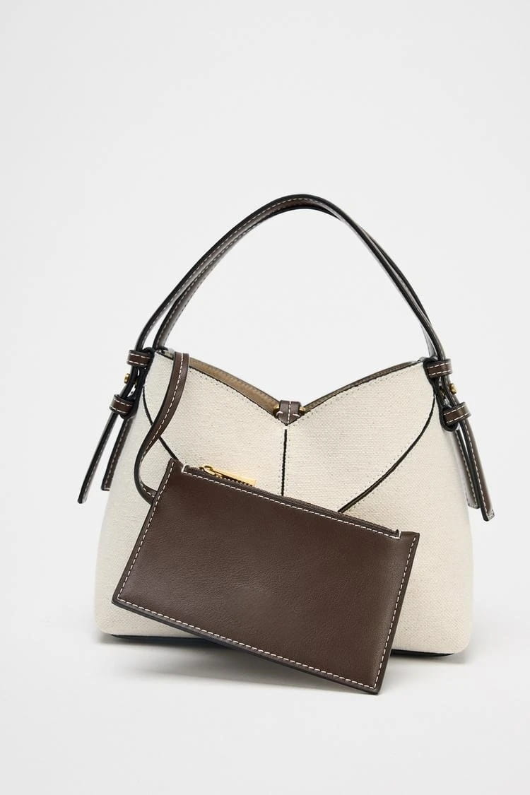 Shoulder Handbag Removable Crossbody Strap