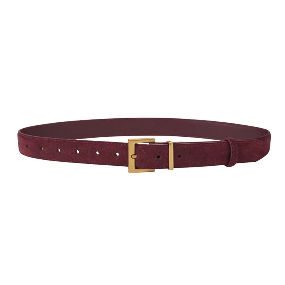 Suede Leather Belt For Women