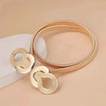 Metal Elastic Belt Women's