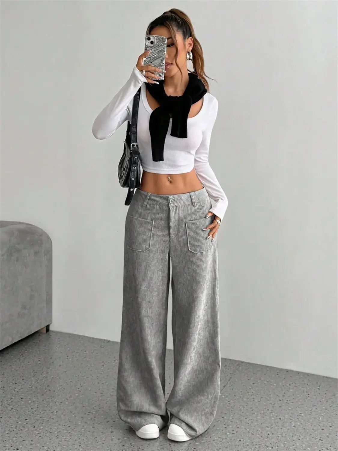Women Wide Leg Trousers