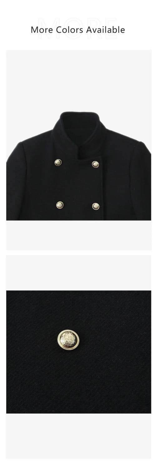 Women’s Double Breasted Coat Jacket