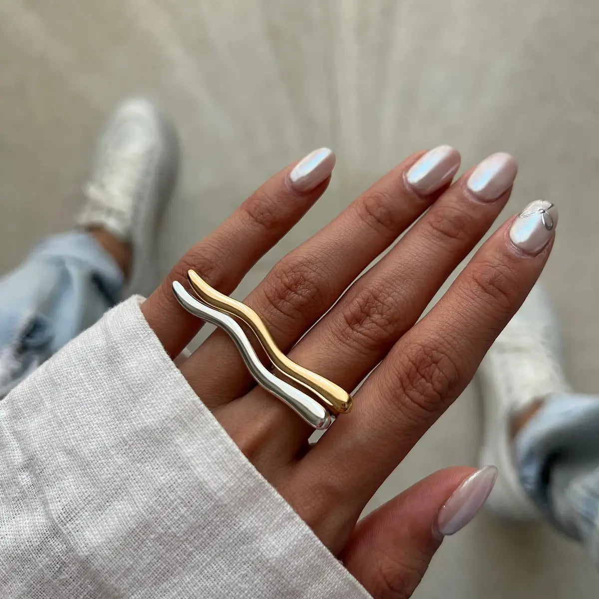 Stainless Steel Minimalist Classy Ring