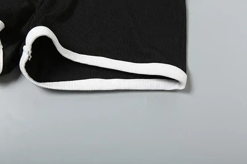 Women’s Shorts Sleeveless Cardigan Tank Top Slim Set