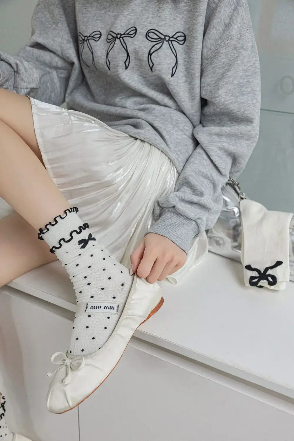 Sweet Ballet Style Ultrathin Breathable Socks for Women