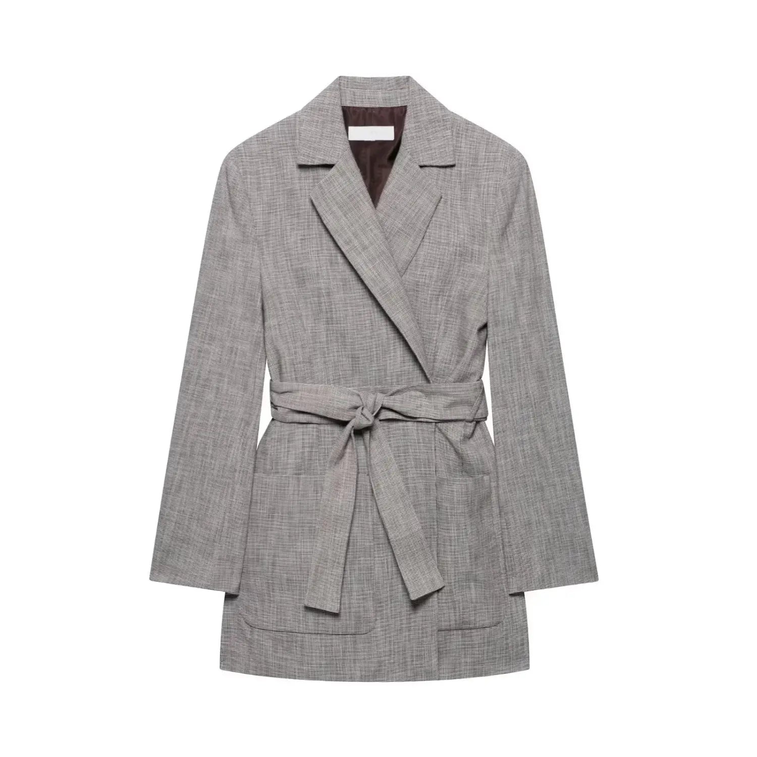 Women’s Lace-up Loose Blazer Shorts Set