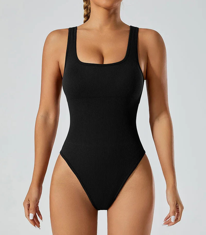 Body Shaping Thread Sports Yoga Underwear High Elasticity Fitness Jumpsuit