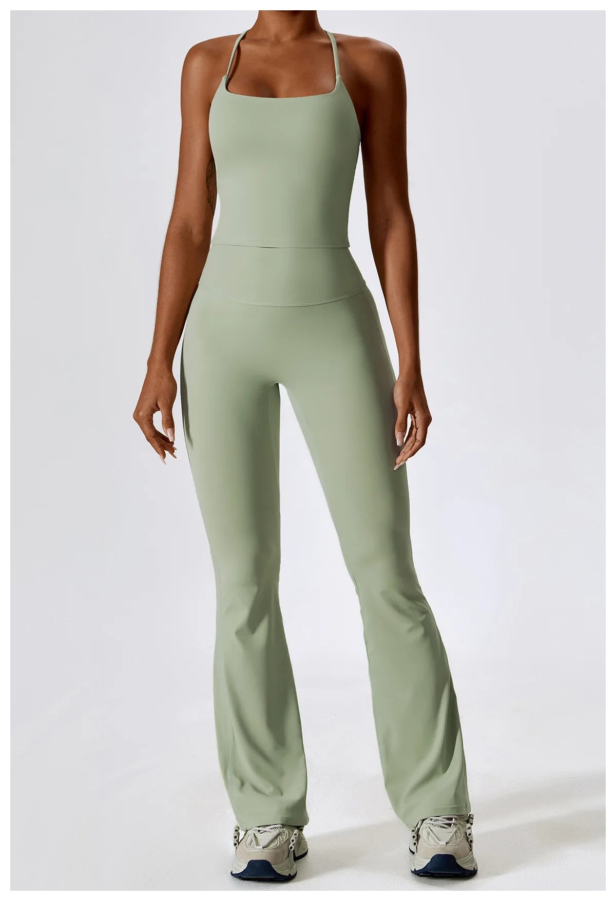 Gym Yoga Suit 2PCS Tight Fitting Sports Set